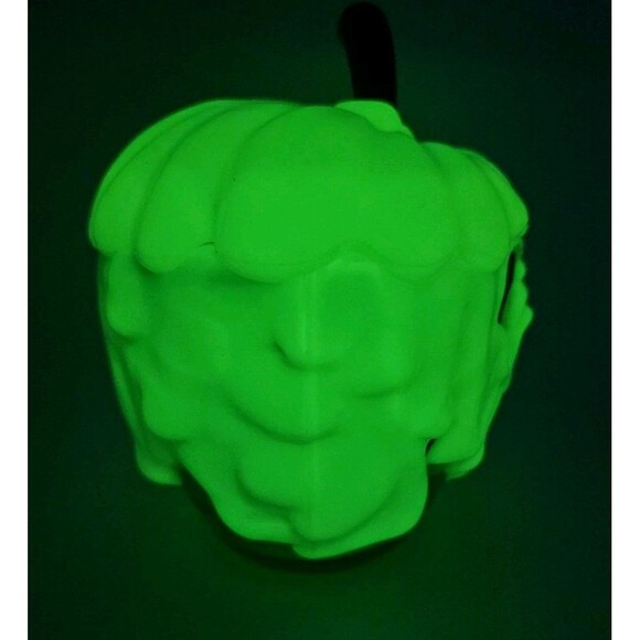 Disney Parks Snow White Evil Queen Green Poison Apple Glow in Dark Stein Mug Cup - Picture 6 of 12